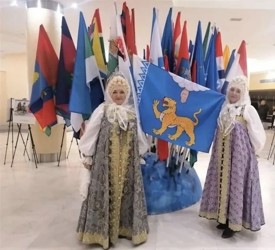 Псковская область приняла участие во всероссийской выставке-дефиле «Нарядная Россия»