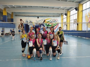 Великолучанки заняли третье место на Чемпионате Псковской области по волейболу