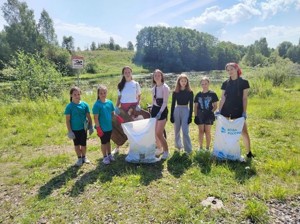 В Псковской области в рамках акции «Вода России» собрано более 21 кубических метров мусора