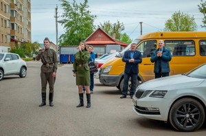 В Великих Луках ветераны Великой Отечественной войны принимают поздравления