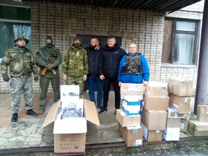 Великолучане успешно доставили в Запорожскую область гуманитарную помощь