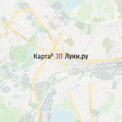 Карта великие луки панорама