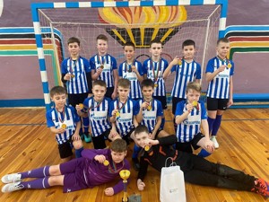 Юные великолучане стали победителями турнира по мини-футболу в Белоруссии